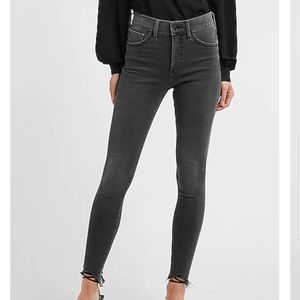 Articles of Society High Rise Skinny Raw Hem